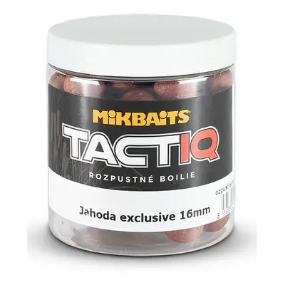 Mikbaits rozpustné boilies tactiq jahoda exclusive 250 ml - 16 mm