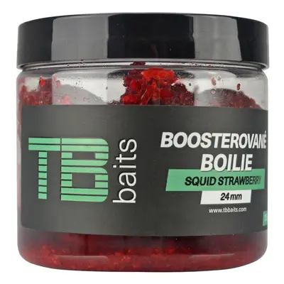 Tb baits boosterované boilie squid strawberry 120 g - 24 mm