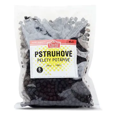 Chytil pelety pstruhové granule potápivé - 1 kg 6 mm