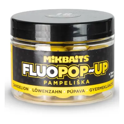 Mikbaits plovoucí boilie fluo pampeliška 150 ml - 18 mm