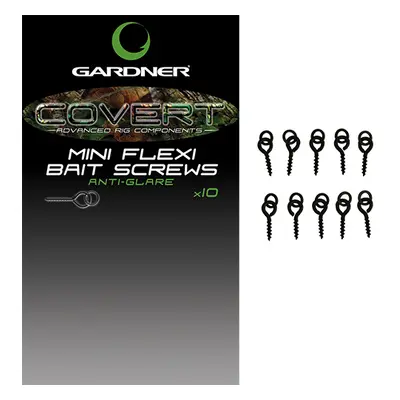 Gardner kolíček s kroužkem flexi bait screws 10 ks-mini