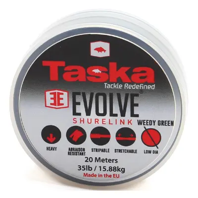 Taska evolve shurelink návazcová šňůrka s potahem green 20 m-nosnost 20 lb