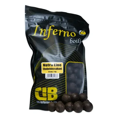 Carp inferno boilies nutra line chobotnice pikant - 1 kg 24 mm