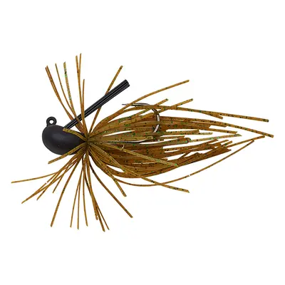 Savage gear skirt flirt jig sinking green pumpkin - 6,5 cm 5 g