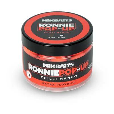 Mikbaits plovoucí boilie ronnie chilli mango 150 ml - 14 mm