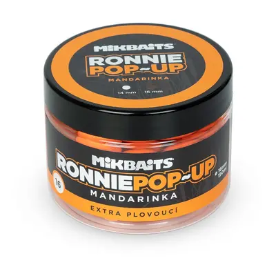 Mikbaits plovoucí boilie ronnie mandarinka 150 ml - 16 mm