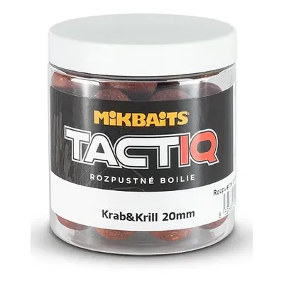 Mikbaits rozpustné boilies tactiq krab krill 250 ml - 20 mm