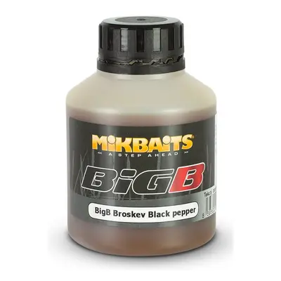 Mikbaits booster bigb broskev black pepper 250 ml