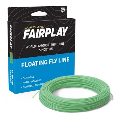 Cortland muškařská šňůra fairplay floating blue green fresh salt 84 ft - wf9f