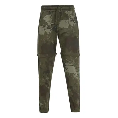 Navitas tepláky identity camo zip off jogga - s