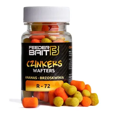 Feederbait czinkers wafters 7x10 mm - r72 - broskev/ananas