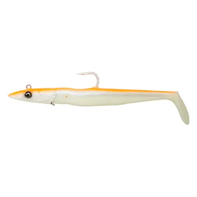 Savage gear gumová nástraha sandeel v2 orange glow 2+1 - 23,5 cm 175 g