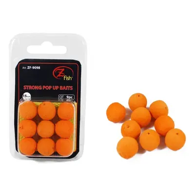 Zfish pěnová nástraha foam pop up baits 15 mm-oranžová