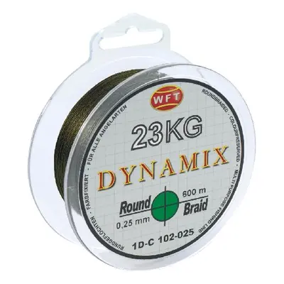 Wft splétaná šňůra round dynamix kg zelená 300 m - 0,08 mm 7 kg