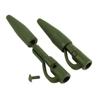 Extra carp závěs lead clip with tail rubber 10 ks