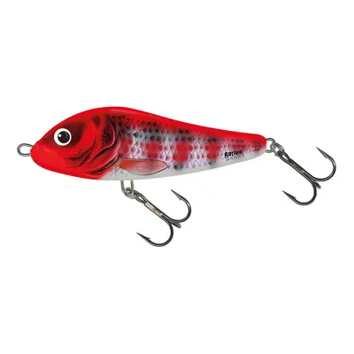 Salmo wobler rattlin' slider supernatural holo red head striper - 11 cm