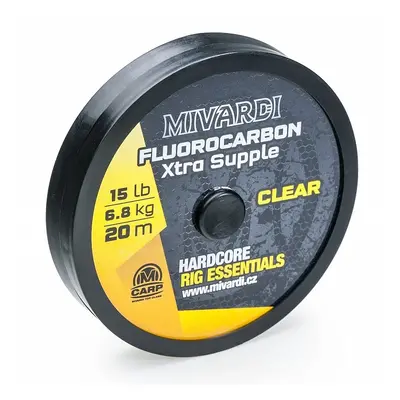 Mivardi fluorocarbon xtra supple čirý 20 m-nosnost 15 lb