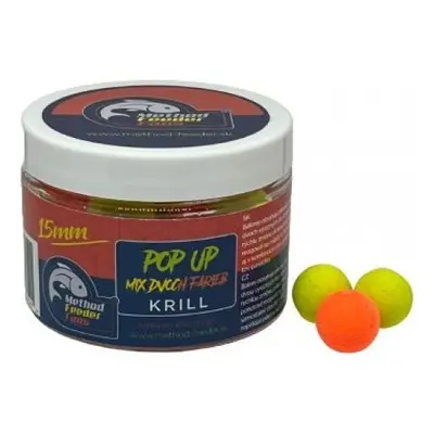 Method feeder fans pop up fluo 15 mm 150 ml - krill