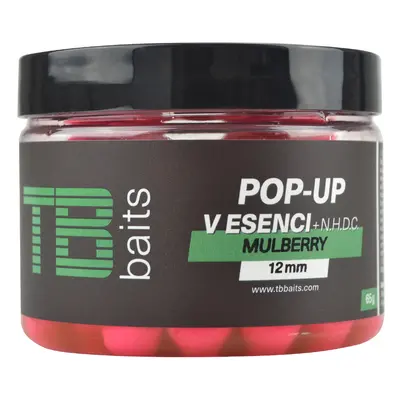 Tb baits plovoucí boilie pop-up mulberry + nhdc 65 g - 12 mm