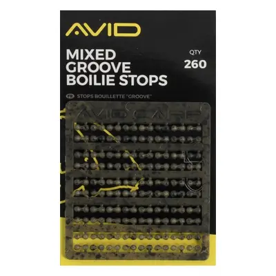 Avid carp zarážky outline mixed groove boilie stops