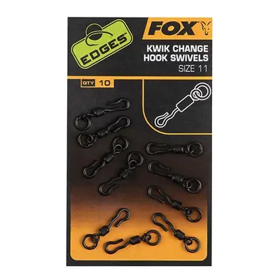 Fox obratlíky edges kwik change hook swivels - 11