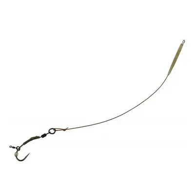 Carp´r´us návazec ready ronnie rig strip-x mat brown 25 lb 2 ks - 8-háček - 8