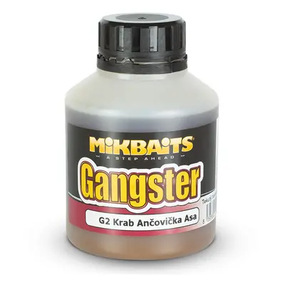 Mikbaits booster gangster g2 (ančovička&krab&asa) 250 ml