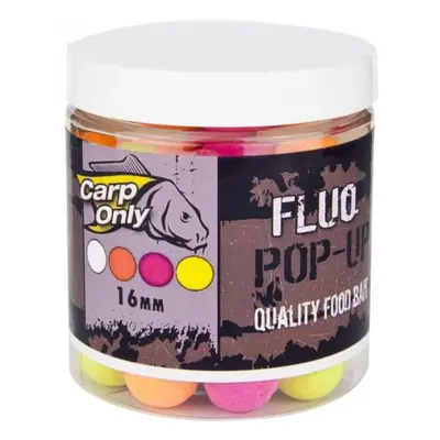 Carp only fluo pop up boilie 80 g 12 mm-mix 4 barev