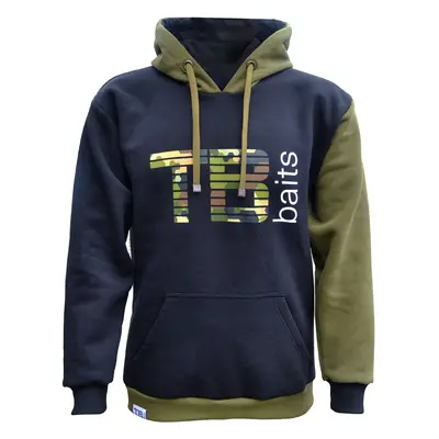 Tb baits mikina hexa camo hoodie - m