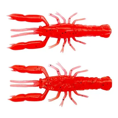 Savage gear gumová nástraha 3d crayfish rattling red uv 8 ks - 5,5 cm 1,6 g