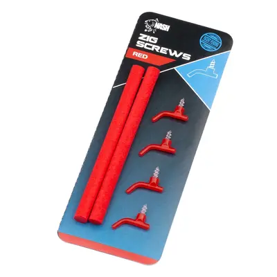 Nash rovnátka zig screws - červená