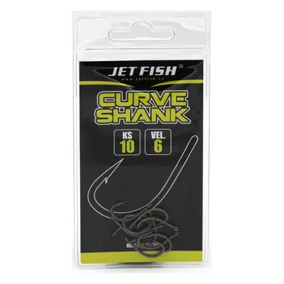 Jet fish háčky curve shank 10 ks - 6