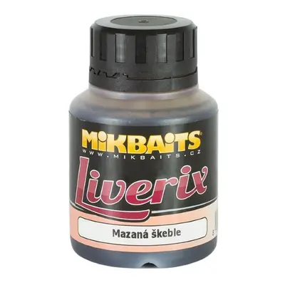 Mikbaits dip liverix mazaná škeble 125 ml