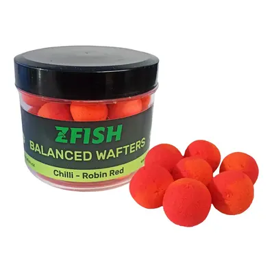 Zfish vyvážené boilie balanced wafters 16 mm 60 g - chilli robin red