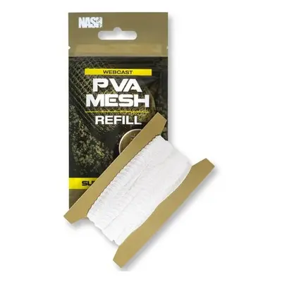 Nash náhradní pva punčocha webcast ultra weave pva refill 3 m - super narrow / průměr 18 mm