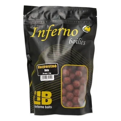 Carp inferno rozpustné boilies hot line beta - 1 kg 20 mm