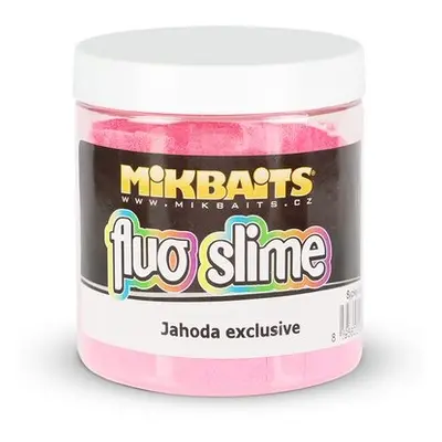 Mikbaits obalovací dip fluo slime 100 g-jahoda exclusive