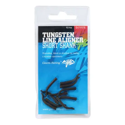 Giants fishing rovnátka na háček tungsten line aligner short shank cize 10 ks