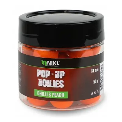 Nikl plovoucí boilies chilli & peach 50 g - 18 mm