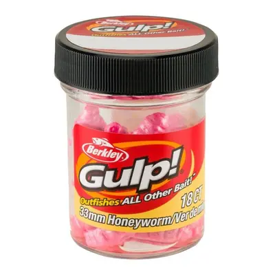 Berkley umělé nástrahy gulp honey worm-bubble gum 3,3 cm