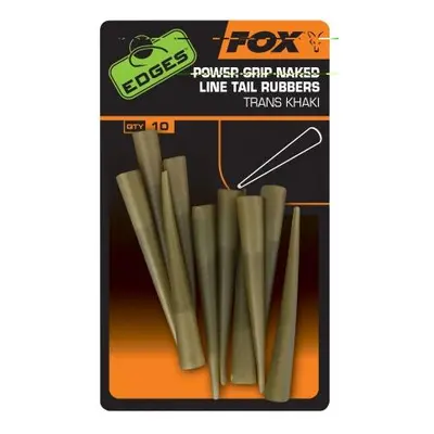 Fox převleky power grip naked line tail rubbers size 7 x 10 ks