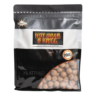 Dynamite baits boilies big fish hot crab krill - 1 kg 20 mm