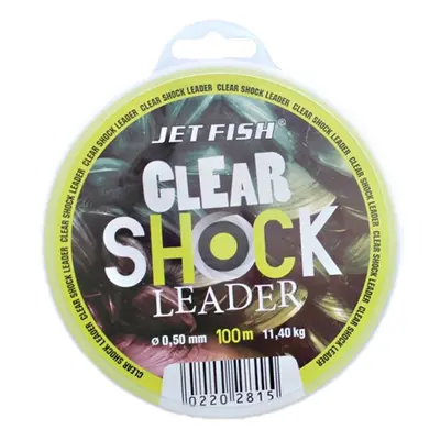 Jet fish clear shock leader 100 m-průměr 0,70 mm / nosnost 20,4 kg