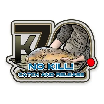 4anglersdesign samolepka 53 k70 no kill catch and release