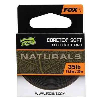 Fox návazcová šňůrka naturals coretex soft 20 m - 35 lb