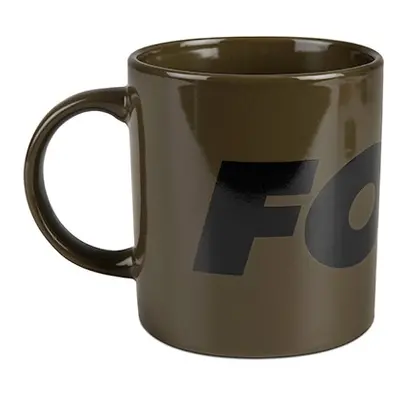 Fox hrnek collection ceramic mug green black 350 ml