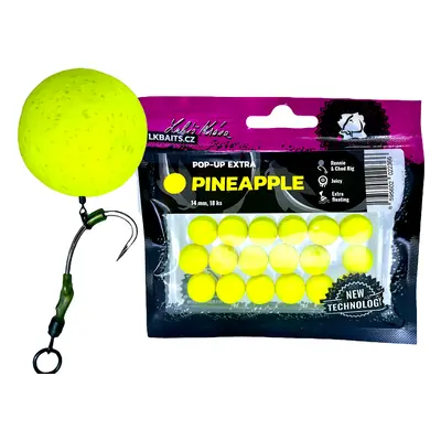 Lk baits plovoucí boilie pop-up extra pineapple - 18 mm 14 ks