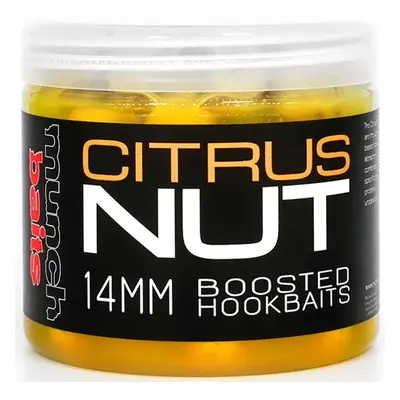 Munch baits boosterované boilies citrus nut boosted hookbaits 200 ml - 14 mm