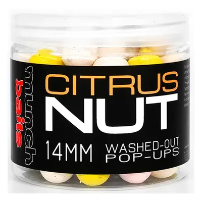 Munch baits plovoucí boilies citrus nut washed out pop ups 200 ml - 18 mm