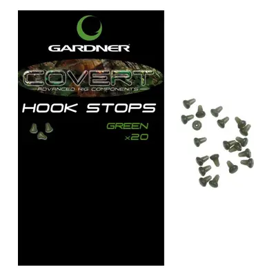 Gardner zarážka zvonová covert hook stops-hnědé